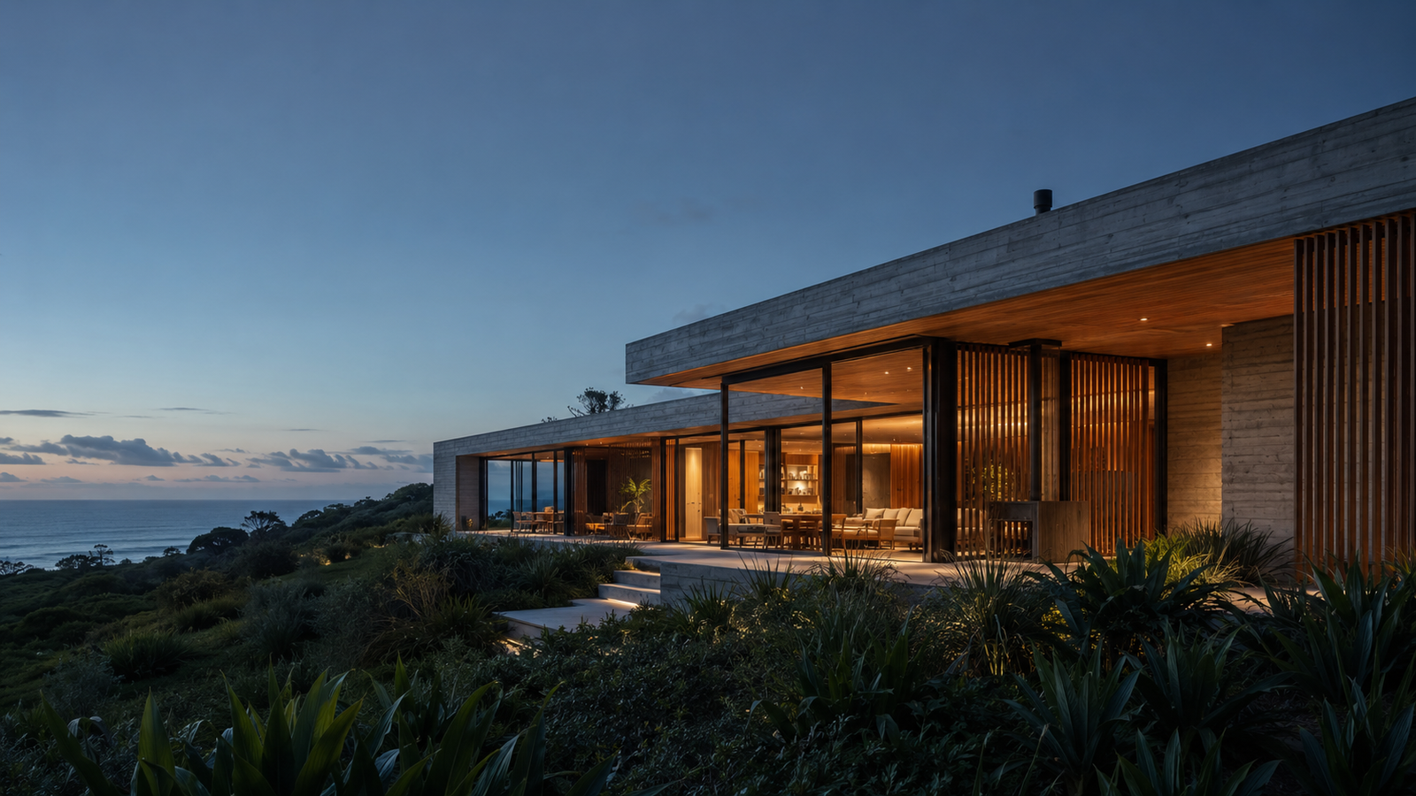 Imagem conceitual — Residencial contemporâneo